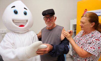 Pontal do Paraná supera médias estadual e nacional na vacinação contra a gripe