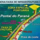 Mapa do projeto da Nova PR-809 e obras de duplicação em Pontal do Paraná