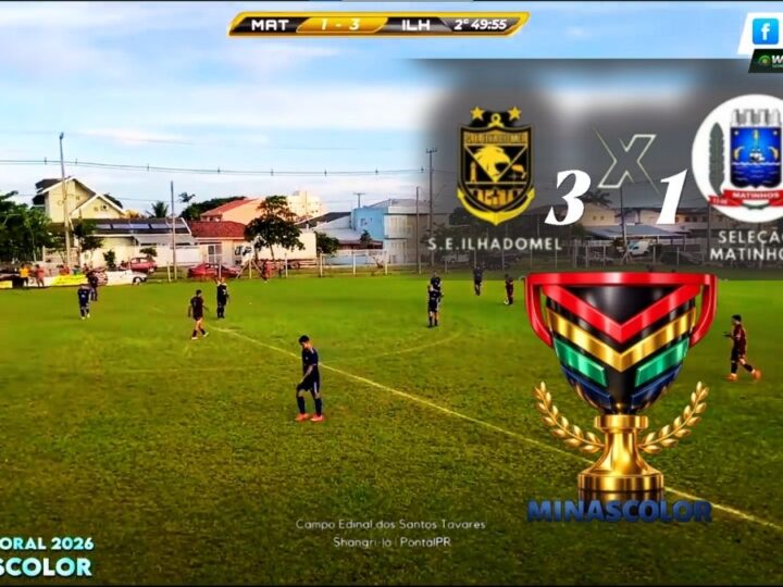 Taça Litoral MinasColor 2026: S.E. Ilha do Mel vence a poderosa Seleção de Matinhos…