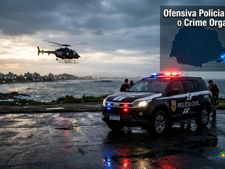 Operação Comando Vermelho Paraná: Polícia Civil mira litoral