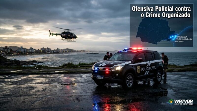 Operação Comando Vermelho Paraná: Polícia Civil mira litoral