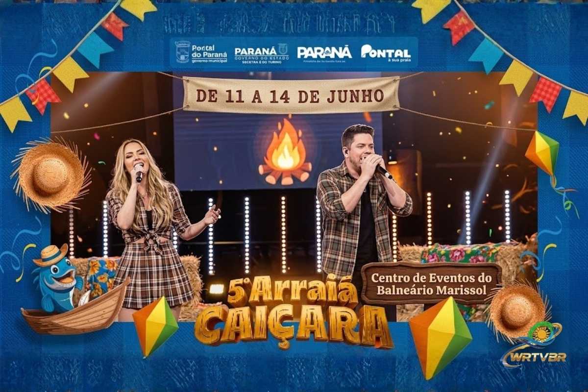Arraiá de Pontal do Paraná com show Nacional!